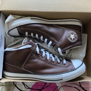 CONVERSE Brown High Street Mid Sneakers